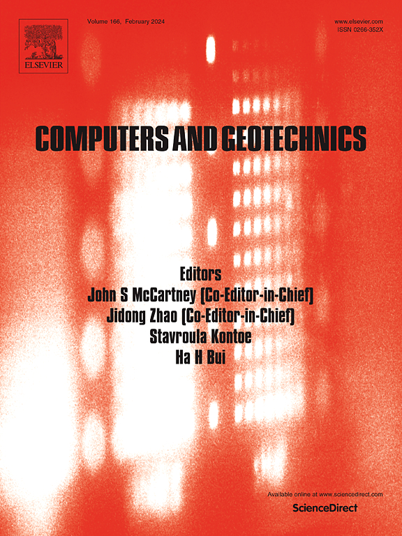 Go to journal home page - Computers and Geotechnics